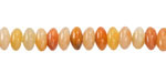 Yellow Jade (nat.) Rondelle 5x8mm