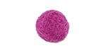 Violet Felt Round 15mm