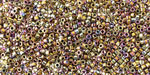 Miyuki Delica Metallic Golden Olive Iris 11/0 Seed Bead