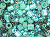 TOHO Take Seafoam/Green Seed Bead Mix