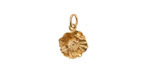 Nina Designs Bronze Detailed Poppy Focal 10x16mm