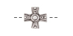 Greek Pewter Rosary Center Celtic Cross 15mm