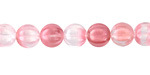 Czech Glass Ballerina Melon Round 8mm