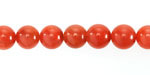 Nanhong Agate (AA - Southern Red Agate) Round 8mm