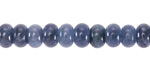 Denim Agate Rondelle 5x8mm