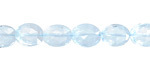 Blue Topaz Faceted Oval 8-9x7-8mm