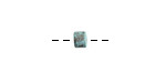 Mykonos Metalized Ceramic Copper Patina Short Tube Space 7x8mm