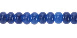 Deep Waters Agate Rondelle 5x8mm