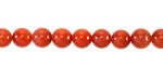 Nanhong Agate (AA - Southern Red Agate) Round 6mm