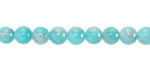 Amazonite (AA transparent) Round 6mm