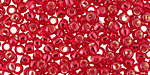 TOHO Garnet (with Silver Lining) Round 6/0 Seed Bead