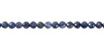 Blue Pietersite (A) Microfaceted Round 3mm