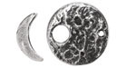 Green Girl Pewter Moon Toggle Clasp 24mm