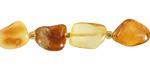 Amber (multi) Nugget 7-8x9-16mm