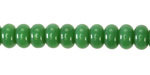 Jade Green Glass Rondelle 5x8mm