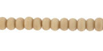 River Stone (Matte) Rondelle 4x6mm