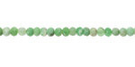 Australian Chrysoprase Faceted Rondelle 2x3mm