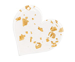 Zola Elements Gold Foil Acetate Heart Focal 35mm