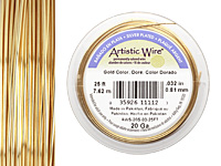 Artistic Wire Twisted-Silver - 20 Gauge, 3yd