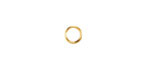 Gold (plated) Stainless Steel Jump Ring 7mm, 18 gauge