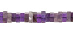 Amethyst Squaredelle 3x6mm