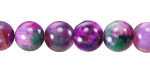 Bird of Paradise Agate Round 10mm