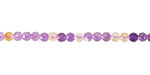 Ametrine (AA) Microfaceted Round 3mm