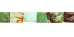 Australian Chrysoprase Microfaceted Rectangle 10x8mm