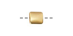 Satin Hamilton Gold (plated) Tile 10x10mm