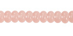 Pink Opal Glass Rondelle 5x8mm