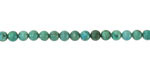 Green Blue Hubei Turquoise (A - more blue) Round 3mm