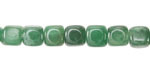 Green Aventurine Round Edge Cube 6-7mm