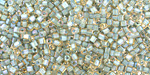 TOHO Rainbow Light Topaz (with Sea Foam Lining) Cube 1.5mm Seed Bead