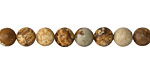 Picture Jasper Round 6-6.5mm