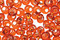 TOHO Burnt Orange (with Silver Lining) Magatama 3mm Seed Bead