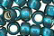 TOHO Teal (with Frosted Silver Lining) Round 8/0 Seed Bead
