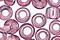 TOHO Transparent Rainbow Light Amethyst Round 8/0 Seed Bead
