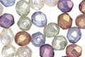 Czech Glass Luster Mix Fire Polished Round 6mm