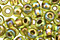 TOHO Rainbow Peridot (with Gold Lining) Round 11/0 Seed Bead