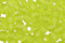 TOHO Transparent Frosted Lime Green Round 15/0 Seed Bead