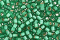 TOHO Dark Peridot (with Frosted Silver Lining) Round 8/0 Seed Bead