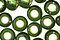 TOHO Olivine (with Silver Lining) Round 8/0 Seed Bead
