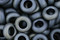 TOHO Matte Gunmetal Demi Round 8/0 Seed Bead