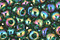 TOHO Transparent Rainbow Green Emerald Round 11/0