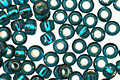 TOHO Teal (with Silver Lining) Round 8/0 Seed Bead