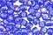 TOHO Transparent Rainbow Cobalt Round 15/0 Seed Bead