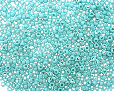TOHO Opaque Turquoise Round 11/0 Seed Bead